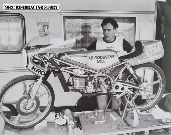 Henk van Kessel preparing his Bakker Kreidler.