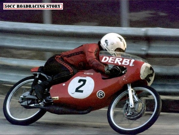 Victorius again in Montjuich Park: Nieto on Derbi.