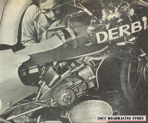 From the Derbi pit in Spa.