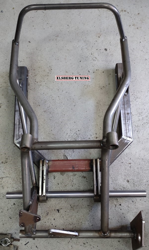 Rear frame assembly.