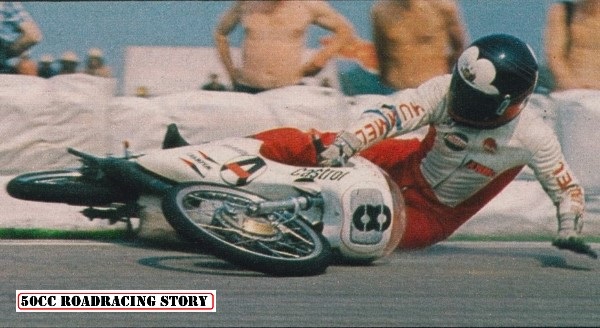 Hummel crashes.