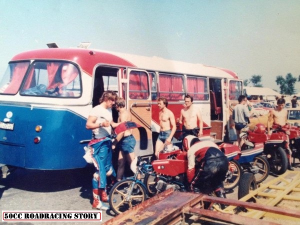 Sever teambus Moto Club Zagreb.