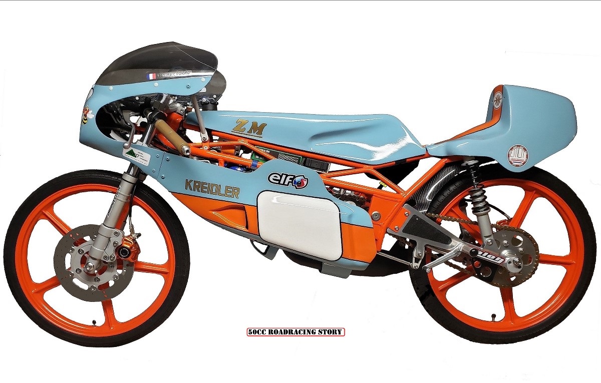 Jean-Marc Torros 2024 version of his ZM Kreidler - beautiful!